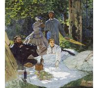 Bristlegrass 529 Piece Puzzle Jigsaw Puzzle for Adults - Luncheon on The Grass by Claude Monet - Difficult Challenging Puzzle Perfect for Leisure Party time, Pass The time (529pcs)