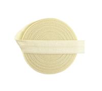 Bristlegrass Antique White Bra 12 Yards 5/8" Elastic Underwire Casing for Sewing Roll, Antique (12 Yards, 5/8")