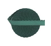 Bristlegrass Picot Plush Bra Strap Elastic Bands for Sewing 3/8 Inch 5 Yard Hunter Roll Spool Nylon Spandex Shoulder Tape for Lingerie Underwear Sewing Trim (5Y 3/8" Hunter)