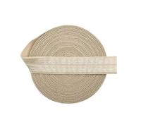Bristlegrass Tan 5 Yard 5/8 Inch Elastic Band for Sewing,Elastic Bands for Sewing Waistband Pants Waist,Nude Knit Elastic Band for Wig, High Elasticity Solid Color Ribbon Sewing lace Tan（5Yard 5/8")