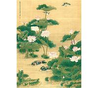 Bristlegrass Wooden Jigsaw Puzzles 1000 Piece for Adults - Shen Quan's Mandarin Ducks in a Lotus Pond - Chinese Style Flower and Bird Painting Gifts (1000 pcs)