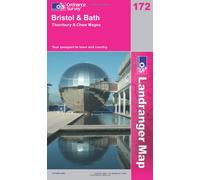 Bristol and Bath, Thornbury and Chew Magna: Sheet 172 (OS Landranger Map)