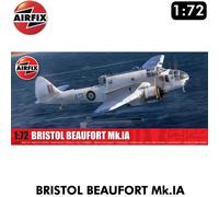 BRISTOL BEAUFORT Mk.IA WWII RAF Torpedo Bomber 1:72 model kit AIRFIX A04021A