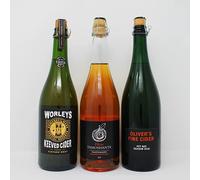 Bristol Cider Shop's Fine Cider Trio 3 x 750ml bottles - prosecco-style premium cider