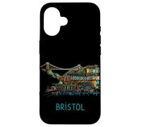 Bristol England Travel Souvenir Historic City Landmark Gift Case for iPhone 16