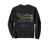 Bristol England Travel Souvenir Historic City Landmark Gift Sweatshirt