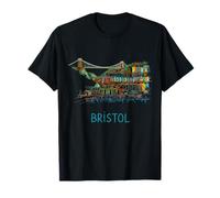 Bristol England Travel Souvenir Historic City Landmark Gift T-Shirt