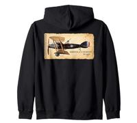 Bristol F.2 Fighter Brisfit WWI British Biplane Aircraft Zip Hoodie
