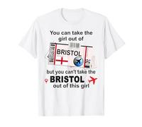 Bristol Girl - Bristol Boarding Pass - Bristol T-Shirt