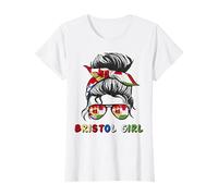 Bristol Girl Bristol Flag UK T-Shirt