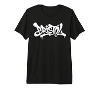 Bristol Graffiti City Street Art Handstyle USA Souvenir Premium T-Shirt