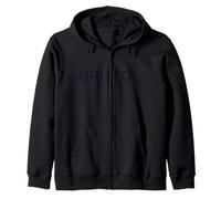 Bristol hometown West Country England United Kingdom Zip Hoodie
