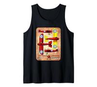 Bristol M.1 British WW1 Monoplane Fighter Aircraft Diagram Tank Top