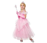 Bristol Novelty 3016303-4000 Pink Princess Costume, Girls, Blue, 3-4 Years Halloween