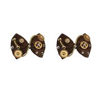Bristol Novelty 78016 Steampunk Bow Tie, One Size Halloween Halloween