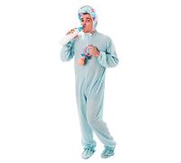 Bristol Novelty AC108 Baby Sleep Suit, Blue, 44-Inch