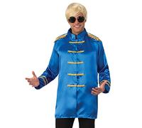 Bristol Novelty AC413B SGT Pepper Budget Jacket, Mens, Blue, Standard Halloween Halloween