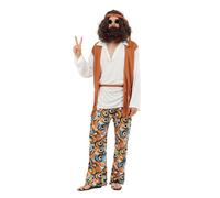 Bristol Novelty AC591X Hippy Man Costume, X-Large XL