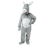 Rubies Bristol Novelties Donkey Adult Fancy Dress Costume, Grey Halloween