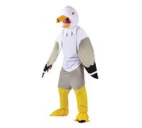 Bristol Novelty AC950 Big Head Seagull Costume, 44-Inch Chest Size Halloween, World Book Day