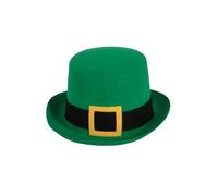 Bristol Novelty BH683 St. Patricks Day Top Hat Costume | 1 Piece | Green | | One Size Felt, Unisex-Adult