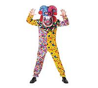 Adults Big Head Clown Costume Set