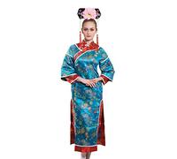 Bristol Novelty AF105 Japanese Lady Costume, Womens, Multi-Colour Halloween Halloween