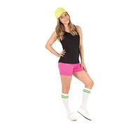 Bristol Novelty AF138 Neon Hotpants Pink (Medium), Women Halloween, World Book Day