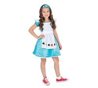 Bristol Novelty Alice Costume (L) Child Girl Age 7 - 9 Years Halloween Halloween
