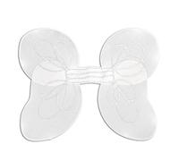 Bristol Novelty BA001 Angel Wings Small White Net, Girls, One Size