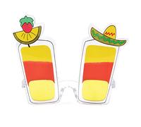 Bristol Novelty BA023 Long Island Cocktail Glasses, Multicoloured, Adult, One Size