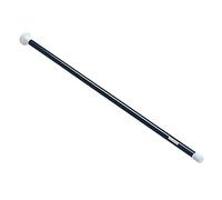 Bristol Novelty BA061 White 1 Piece | Black | 80 cm x 6 cm Dancing Cane Ends, Unisex-Adult, Solid, One Size