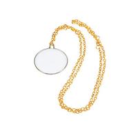 Bristol Novelty BA097 Gentleman's Monocle, Mens, Gold, One Size Halloween, World Book Day