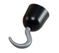 Bristol Novelty BA148 Black Pirate Hook Fancy Dress Accessory Set, Mens, One Size
