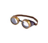 Bristol Novelty BA248 Steam Punk Goggles, One Size, Brown Halloween Halloween