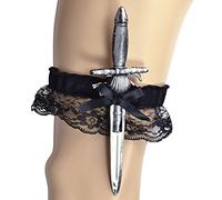 Bristol Novelty BA2990 Pirate Knife Garter for Fancy Dress, Womens, One Size Halloween