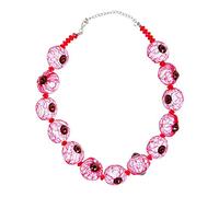 Bristol Novelty BA2994 Eyeball Necklace, Men, Women, Multi-Colour, One Size