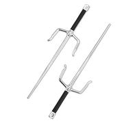 Bristol Novelty Ltd Costume Accessories BA300 Ninja Twin Daggers Unisex-Adult Black One Size