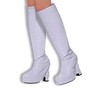 Bristol Novelty BA309 Go Boot Tops White, Womens, One Size