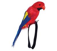 Bristol Novelty BA351 Feather Wrist Parrot, Unisex-Adult, One Size Halloween Halloween