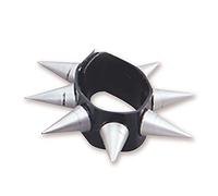 Bristol Novelty BA436 Spike Bracelet, Unisex-Adult, Silver, One Size Halloween, World Book Day