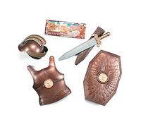 Bristol Novelty BA526 Weapon Set | Roman Armor | Children's Costume | 1pc Armour, boys, Brown, One Size