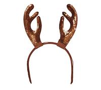Bristol Novelty BA554 Reindeer Horns Sequin, Unisex-Adult, One Size