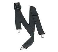 Bristol Novelty Ba709 Braces, Mens, Solid, Black, One Size