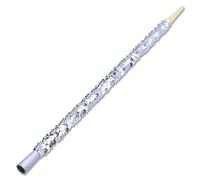 Bristol Novelty BA892 Long Sequin Cig Holder, Womens, Silver, One Size