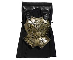 Bristol Novelty BA909 Roman Chest Plate with Cape, Mens, One Size Halloween