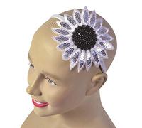 Bristol Novelty BA953 Sunflower Headband, Womens, White, One Size Halloween Halloween