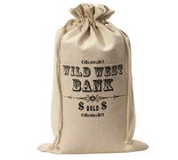 Bristol Novelty BA963 Wild West Money Bag, Unisex-Adult, Beige, One Size