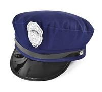 Bristol Novelty BH147 New York Police Hat, Unisex-Adult, One Size Halloween Halloween