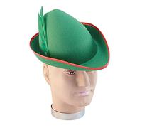 Bristol Novelty BH175 Robin Hood Felt Hat, Unisex-Adult, Green, One Size